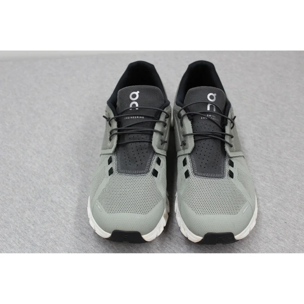 On Running Cloud 5 Mens 10 Gray Sneakers 59.98559 Low Top Lightweight - Picture 3 of 10
